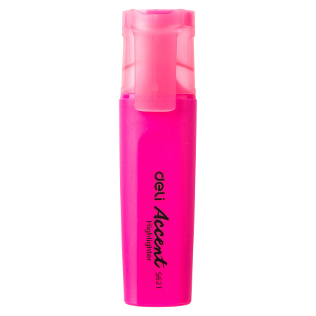 Набор текстовыделителей Deli Accent ES621PINK-P Delight скошенный пиш. наконечник 1-5мм розовый (10ш