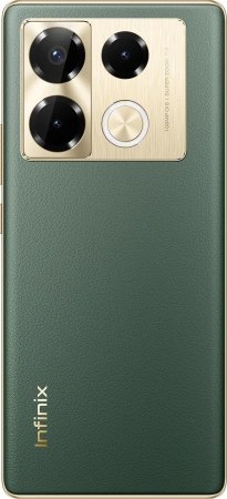 Смартфон Infinix Note 40 Pro X6850 256Gb 12Gb зеленый 3G 4G 2Sim 6.78" AMOLED 1080x2436 And14 108Mpi