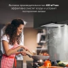 Вытяжка встраиваемая Hyundai HBH 6232 BK черный управление: кулисные переключатели (1 мотор)