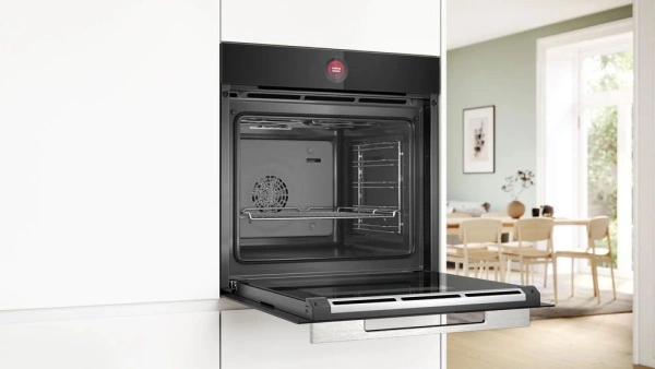 Духовой шкаф Электрический Bosch Serie 8 HBG7341B1 черный