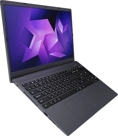 Ноутбук Kvadra Nau LE15T Core i5 1235U 16Gb SSD512Gb Intel UHD Graphics 15.6" FHD (1920x1080) noOS graphite WiFi BT Cam (Y22L02P01101R_BA6D64)