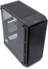 Корпус Оклик OCC-MD301 черный без БП ATX 6x120mm 2xUSB2.0 1xUSB3.0 audio bott PSU