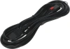 Шнур питания Lanmaster LAN-PP13L/14-5.0-BK C13-С14 проводник.:3x0.75мм2 5м 220В 10А черный