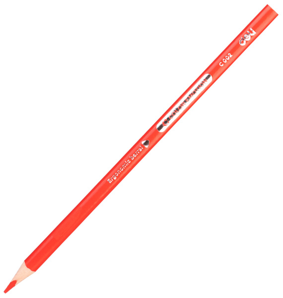 Карандаши цв. Deli EC00220 Color Emotion трехгран. липа 24цв. коробка/европод. (24шт)