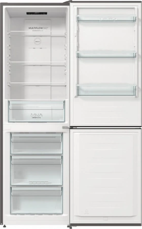 Холодильник Gorenje NRKE62XL 2-хкамерн. серебристый металлик