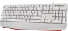 Клавиатура Defender Atom HB-546 белый USB Multimedia for gamer (подставка для запястий) (45547)