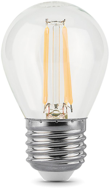 Лампа светодиодная Gauss Filament 7Вт цок.:E27 шар 220B 4100K св.свеч.бел.нейт. (упак.:1шт) (105802207-S)