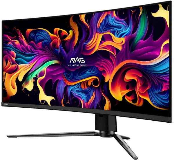 Монитор MSI 34" MAG 341CQP QD-OLED OLED 2K чер 0.03ms HDMI DP USB M/M HAS 175Hz 250cd Cur