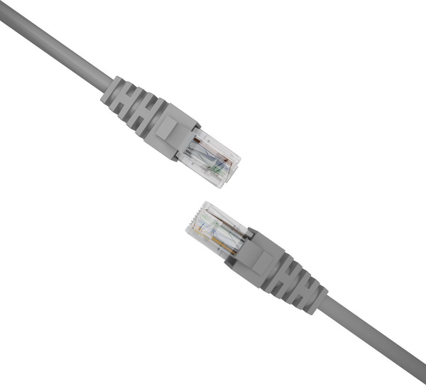 Патч-корд NTSS NTSS-PC-UTP-RJ45-6-0.3-LSZH-GY (NTSS-PC-UTP-RJ45-6-0.3-LSZH) UTP RJ-45 вил.-вилка RJ-