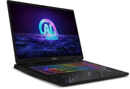 Ноутбук MSI Pulse 17 AI C1VGKG-024RU Ul7 155H/16Gb/SSD1Tb/RTX4070 8Gb/17"/IPS/QHD+/W11/black