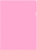 Папка-уголок Бюрократ Pastel -EPAST/PINK A4 пластик 0.18мм розовый