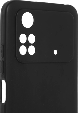 Чехол (клип-кейс) DF для Xiaomi Poco M4 Pro poCase-03 черный