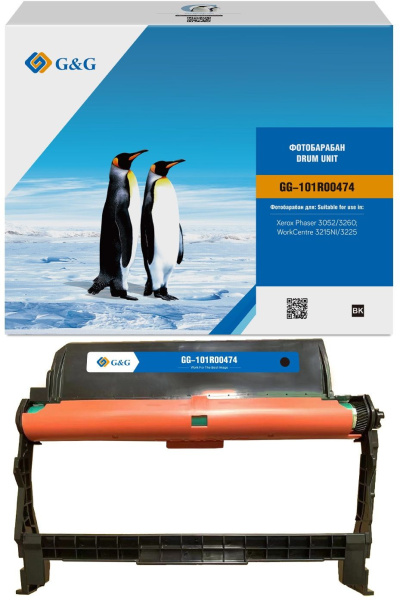Блок фотобарабана G&G GG-101R00474 ч/б:10000стр. для PH 3052/3260 WC 3215/3225 Xerox