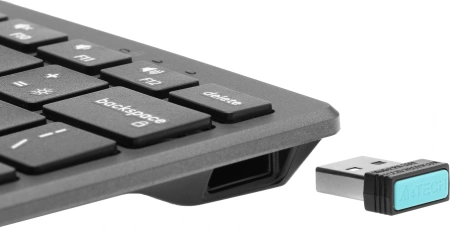 Клавиатура A4Tech Fstyler FBX51C серый USB беспроводная BT/Radio slim Multimedia (FBX51C GREY)