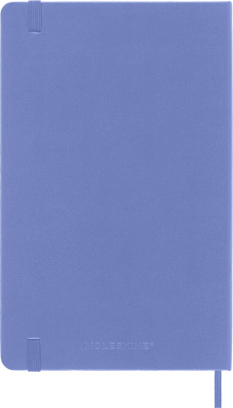 Блокнот Moleskine CLASSIC QP062B42 Large 130х210мм 240стр. нелинованный твердая обложка голубая гортензия