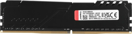 Память DDR4 4x16Gb 3600MHz Kingston KF436C18BBK4/64 Fury Beast Black RTL Gaming PC4-28800 CL18 DIMM 288-pin 1.35В single rank с радиатором Ret