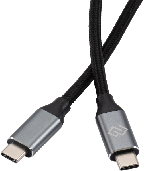 Кабель Digma D-Type-C-USB3.2-3m D-TYPE-C-USB3.2-100W-4K-3M 3м черный