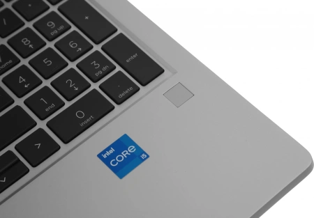Ноутбук HP ProBook 450 G9 Core i5 1235U 8Gb SSD256Gb Intel Iris Xe graphics 15.6" IPS FHD (1920x1080) Free DOS silver WiFi BT Cam (9M3U5AT)