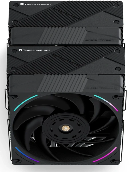 Устройство охлаждения(кулер) Thermalright Phantom Spirit 120 EVO ARGB Soc-AM5/AM4/1200/1700/1851 черный 4-pin 27dB Al+Cu 765gr Ret (PS120-EVO)