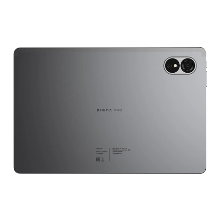 Планшет Digma Pro Quantum T606 (1.6) 8C RAM6Gb ROM128Gb 11" In-Cell 1280x800 4G 2Sim Android 14 серый 13Mpix 5Mpix BT WiFi microSD 2Tb 7000mAh