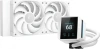 Система водяного охлаждения Deepcool Mystique 240 Soc-AM5/AM4/1200/1700/1851 белый 4-pin 36.49dB Al 1543gr Ret (R-LX240-WHDSNMP-G-1)