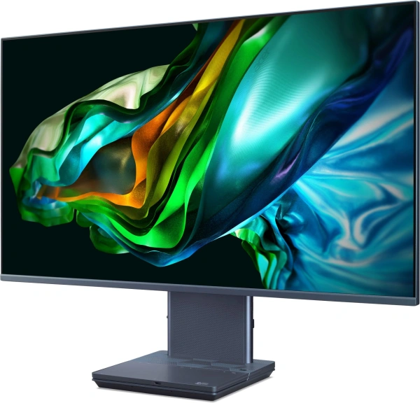Моноблок Acer Aspire S32-1856 31.5" WQHD i7 1360P (2.2) 32Gb SSD1Tb Iris Xe CR Windows 11 Professional GbitEth WiFi BT 180W клавиатура мышь Cam серый 2560x1440