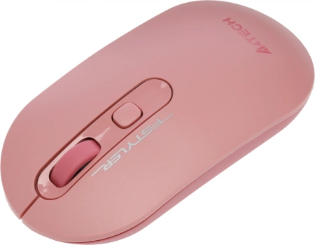Мышь A4Tech Fstyler FG20 розовый оптическая (2000dpi) беспроводная USB для ноутбука (4but)