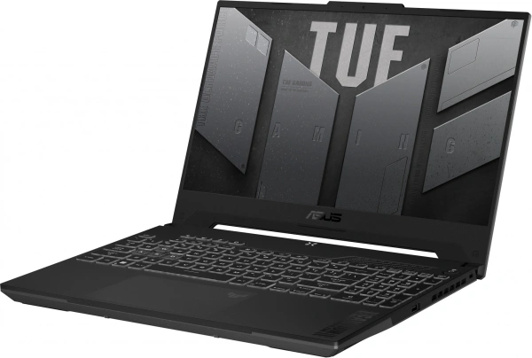 Ноутбук Asus TUF Gaming A15 FA507NVR-LP118 Ryzen 7 7435HS 32Gb SSD512Gb NVIDIA GeForce RTX4060 8Gb 15.6" IPS FHD (1920x1080) noOS grey WiFi BT Cam (90NR0JK5-M006X0)