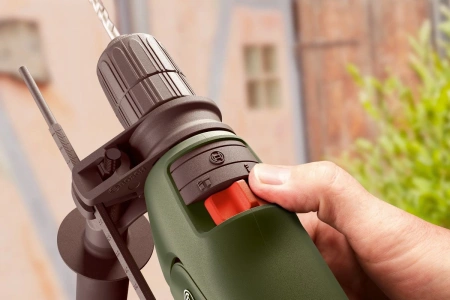 Дрель ударная Bosch EasyImpact 600 600Вт патрон:быстрозажимной реверс (кейс в комплекте) (0603133020)