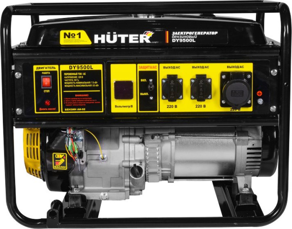 Генератор Huter DY9500L 8кВт