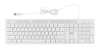 Клавиатура Acer OKW123 белый USB (ZL.KBDEE.00D)