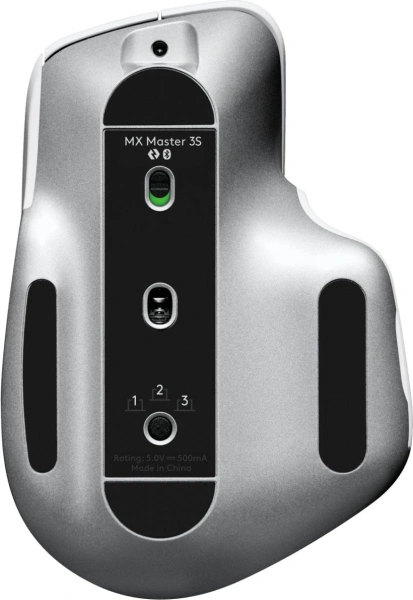 Мышь Logitech MX Master 3S светло-серый оптическая 8000dpi беспров. USB 5but (910-006560)