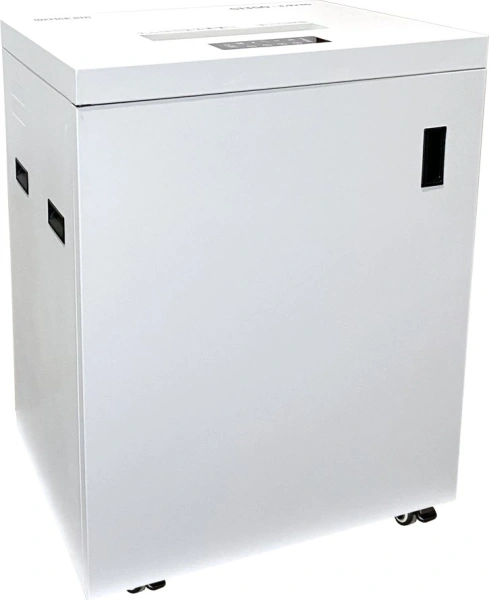 Шредер Office Kit S1650 3,9х35 белый (секр.P-4)/фрагменты/35лист./165лтр./скрепки/скобы/пл.карты/CD
