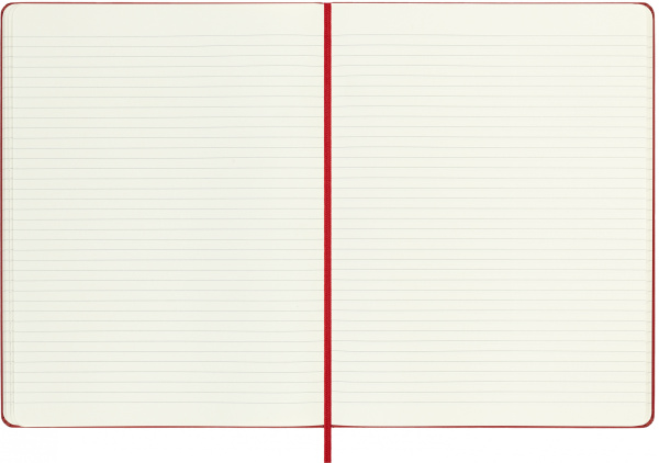 Блокнот Moleskine CLASSIC QP090F2 XLarge 190х250мм 192стр. линейка твердая обложка красный