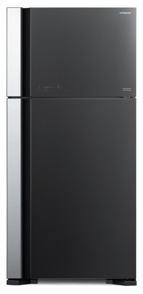 Холодильник Hitachi R-VG660PUC7-1 GGR 2-хкамерн. серый стекло инвертер