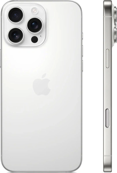 Смартфон Apple A3295 iPhone 16 Pro Max 1Tb белый титан моноблок 3G 4G 1Sim 6.9" 1320x2868 iOS 18 48Mpix 802.11 a/b/g/n/ac/ax/be NFC GPS Protect