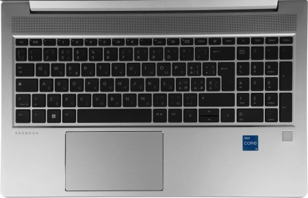 Ноутбук HP ProBook 450 G9 Core i5 1235U 8Gb SSD256Gb Intel Iris Xe graphics 15.6" IPS FHD (1920x1080) Free DOS silver WiFi BT Cam (9M3U5AT)