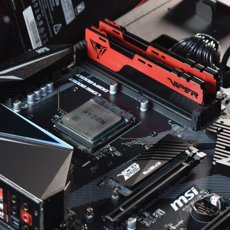 Память DDR4 32GB 4000MHz Patriot PVE2432G400C0 Viper Elite II RTL Gaming PC4-32000 CL20 DIMM 288-pin 1.4В с радиатором Ret