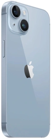 Смартфон Apple A2882 iPhone 14 128Gb 6Gb голубой моноблок 3G 4G 1Sim 6.1" 1170x2532 iOS 16 12Mpix 802.11 a/b/g/n/ac/ax NFC GPS GSM900/1800 GSM1900 TouchSc Protect