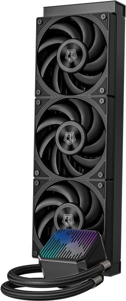Система водяного охлаждения ID-Cooling DX360 Max Soc-AM5/AM4/1200/1700/1851 черный 4-pin 32.5dB Al+Cu 350W Ret