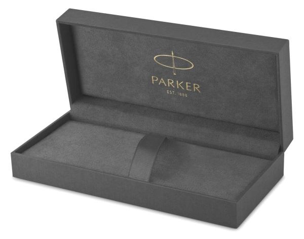 Ручка перьев. Parker Sonnet Core F527 (CW1931504) Stainless Steel GT F сталь нержавеющая подар.кор.