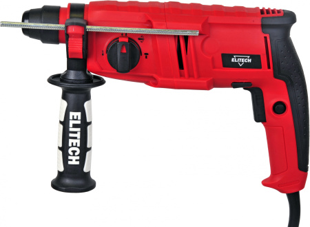 Перфоратор Elitech П 240РЭМ патр.:SDS-plus уд.:2.3Дж 750Вт (кейс в комплекте)