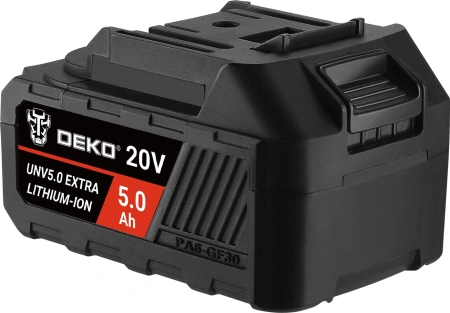 Батарея аккумуляторная Deko UNV5.0 EXTRA 20В 5Ач Li-Ion (063-4497)