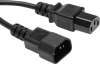 Шнур питания Lanmaster LAN-PP13/14-1.8-BK C13-С14 проводник.:3x0.75мм2 1.8м 220В 10А (упак.:1шт) черный