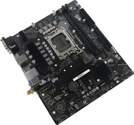 Материнская плата Biostar B760MX2-E Soc-1700 Intel B760 2xDDR5 mATX AC`97 8ch(7.1) 2.5Gg RAID+VGA+DVI+HDMI