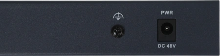 Коммутатор HiWatch DS-S1008P 8x100Мбит/с 2x1Гбит/с 8PoE+ 60W неуправляемый