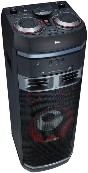Минисистема LG XBOOM OL90DK черный 1100Вт CD CDRW DVD DVDRW FM USB BT