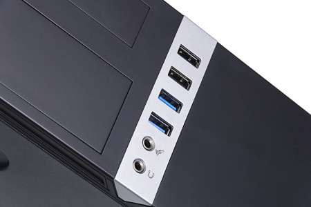 ПК IRU Office 310H6SF SFF i3 12100 (3.3) 16Gb SSD256Gb UHDG 730 FreeDOS GbitEth 300W черный (1991587)