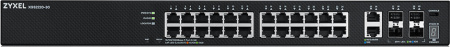Коммутатор Zyxel XGS2220-30-EU0101F (L3) 24x1Гбит/с 2x10Гбит/с 4SFP+ управляемый