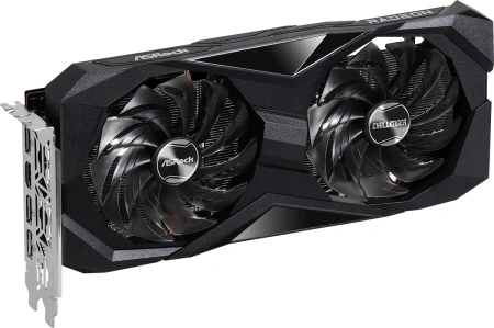 Видеокарта Asrock PCI-E 4.0 RX7600 CL 8GO AMD RX7600 8Gb 128bit GDDR6 1770/18000/HDMIx1/DPx3/HDCP Re